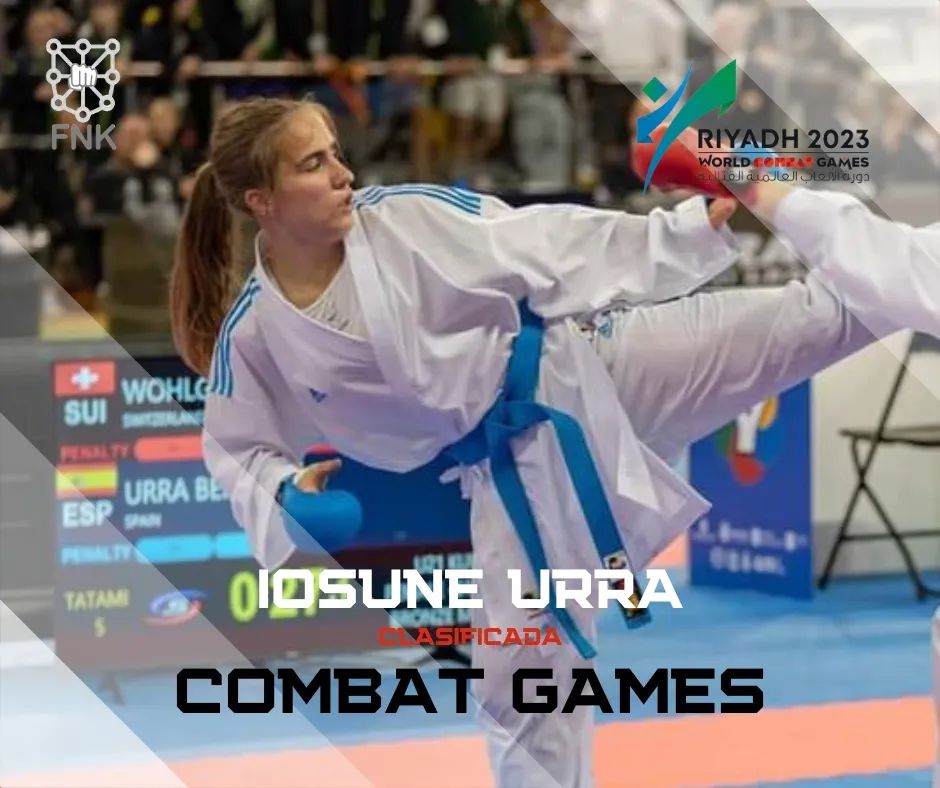Iosune Urra, clasificada para los World Combat Games (Riyadh 2023)